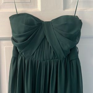 Birdy grey grace convertible dress in EMERALD chiffon